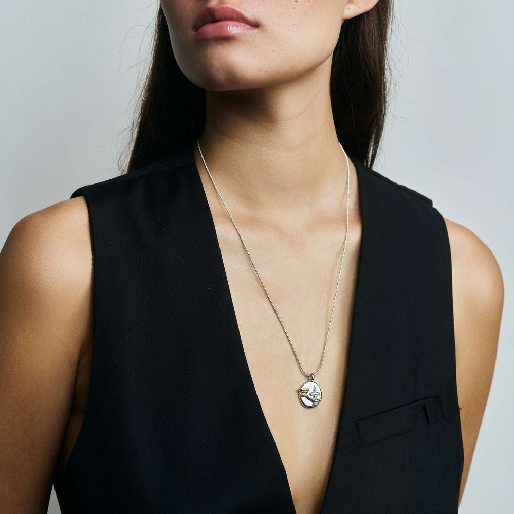 Libra Pendant Necklace by Carina Hardy - At Present Jewelry