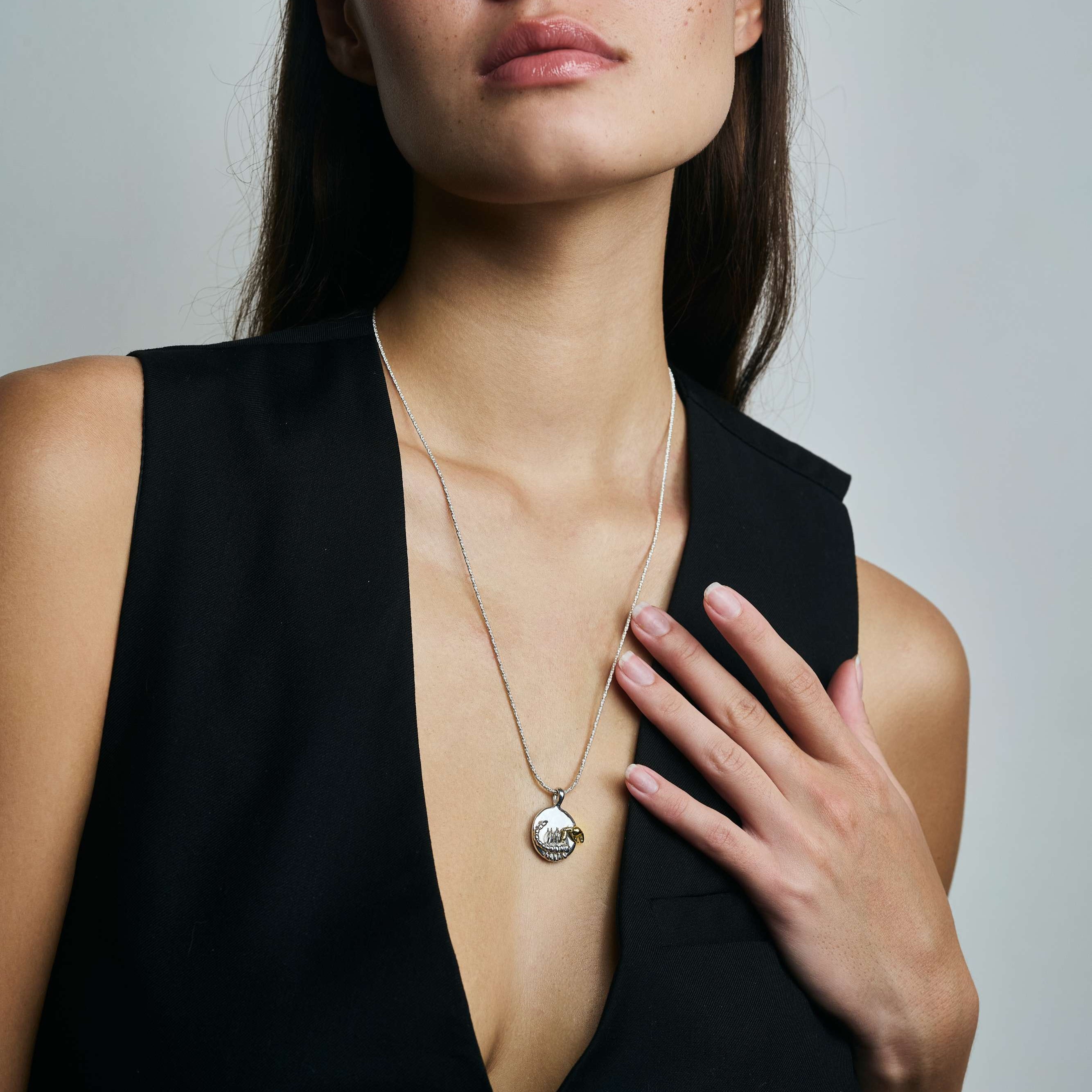 Scorpio Pendant Necklace by Carina Hardy - At Present Jewelry