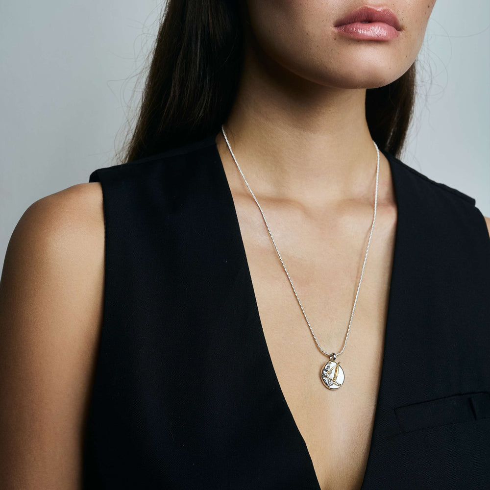 Sagittarius Pendant Necklace by Carina Hardy - At Present Jewelry