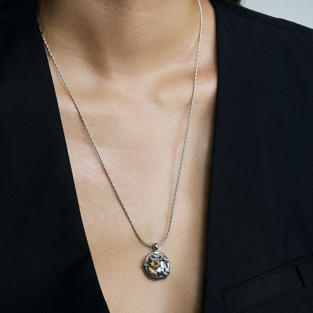 Capricorn Pendant Necklace by Carina Hardy - At Present Jewelry