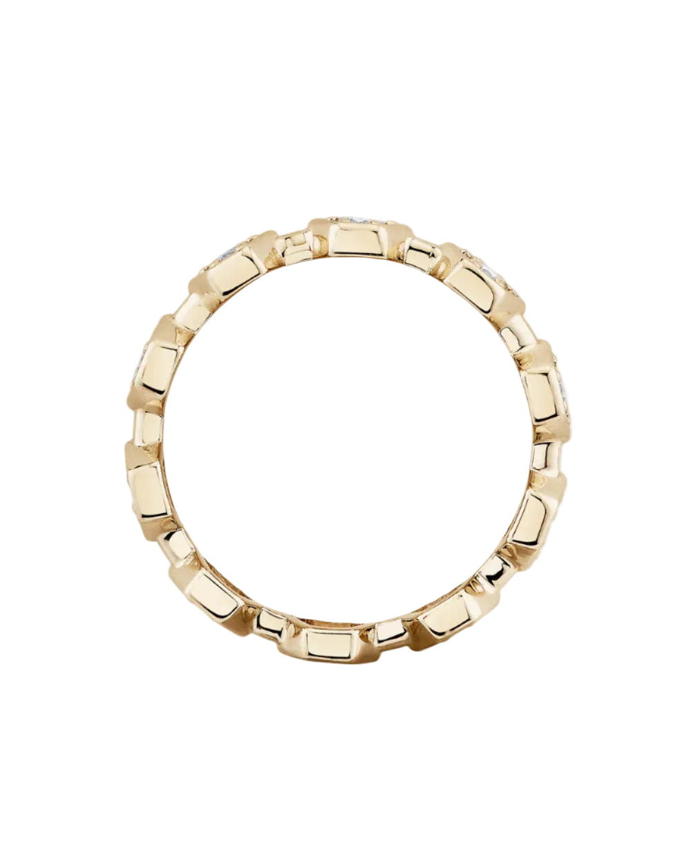 Diamond Hex Eternity Ring by Ariel Gordon Jewelry - At Present Jewelry