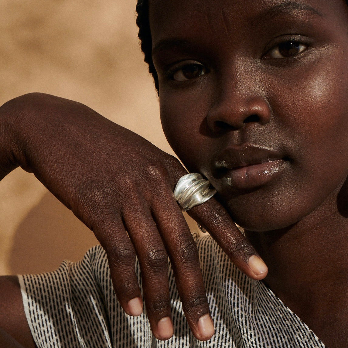 Ranunculus Ring by Ariana Boussard-Reifel - At Present Jewelry
