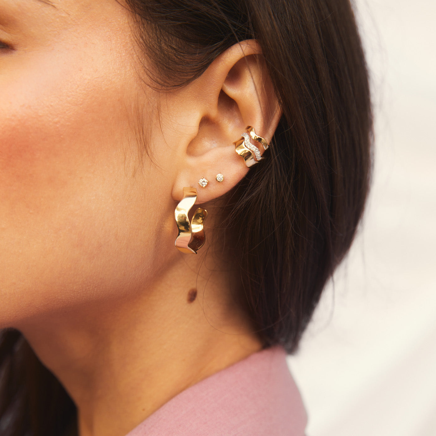 Slim Form Ear Cuff by Eriness - At Present Jewelry