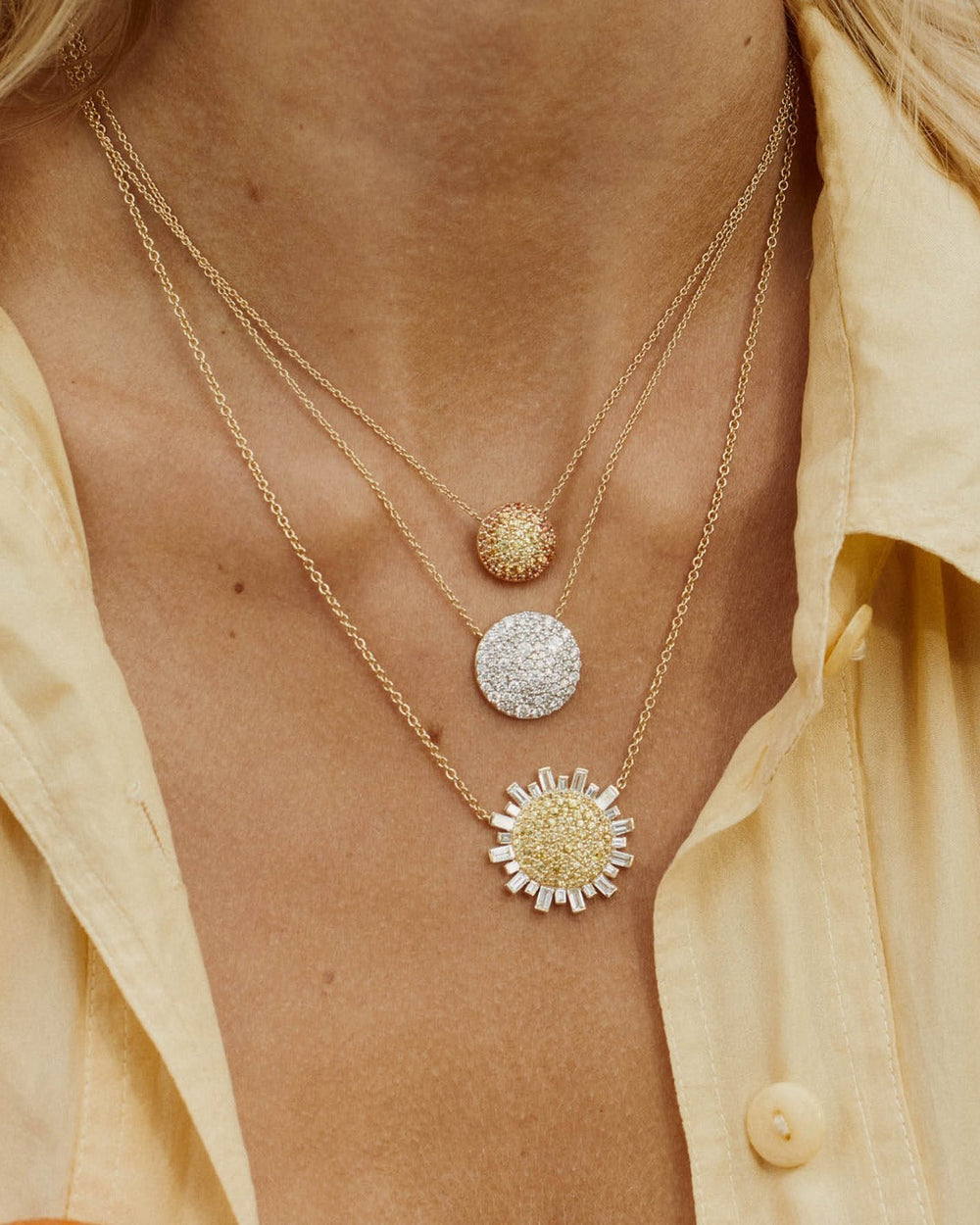 The Sunshine Necklace by Eriness - At Present Jewelry