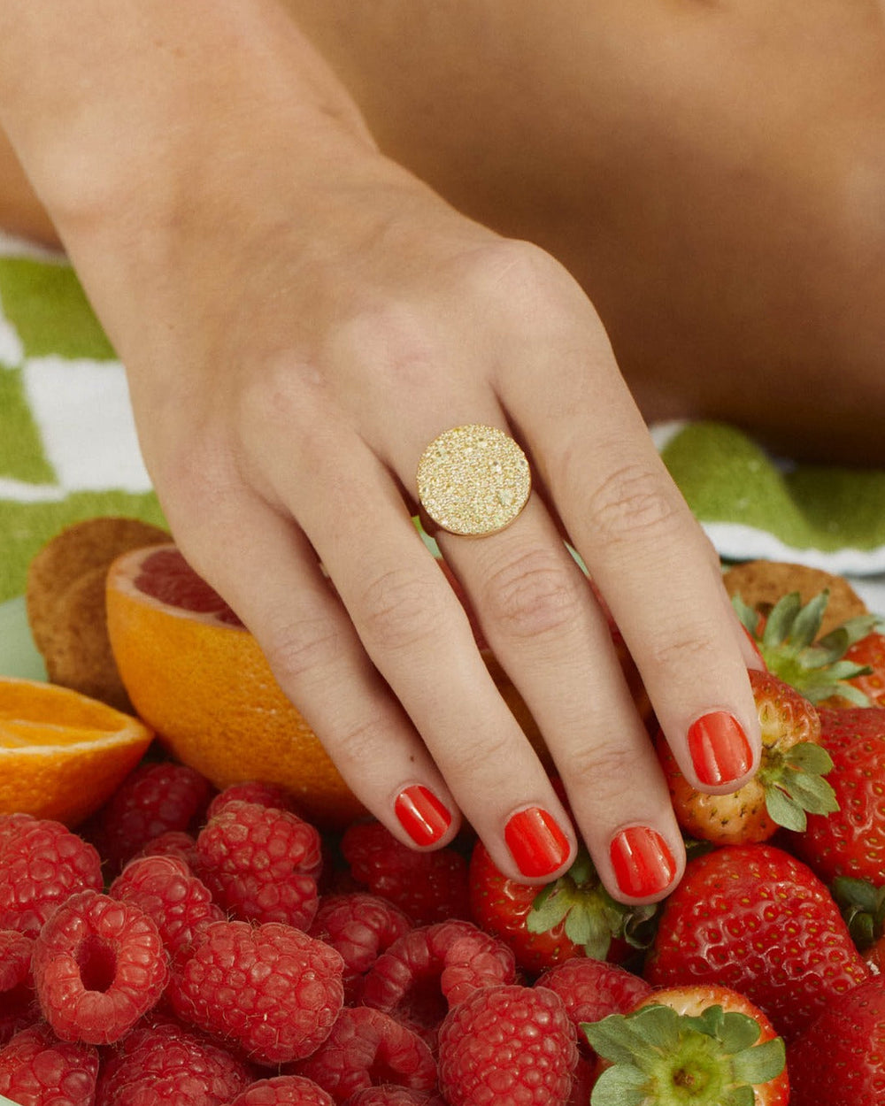 Yellow Sapphire Sunshine Ring by Eriness - At Present Jewelry