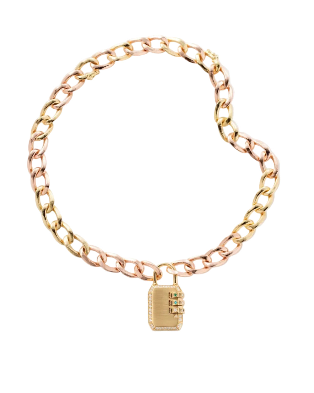 Large Code Padlock by James Banks Design - At Present Jewelry