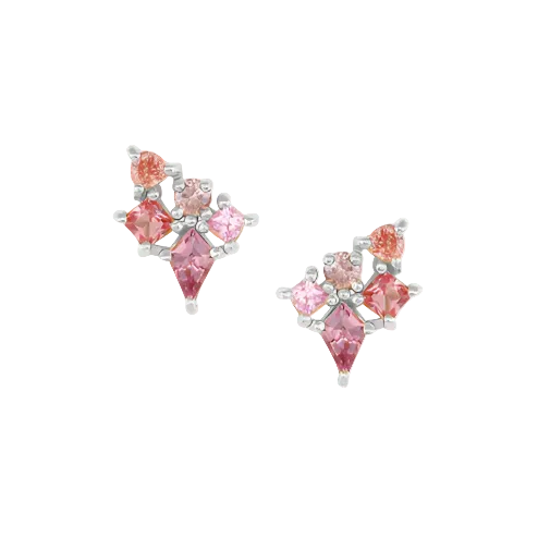 Sunset Cluster Earrings by Meredith Young - At Present Jewelry