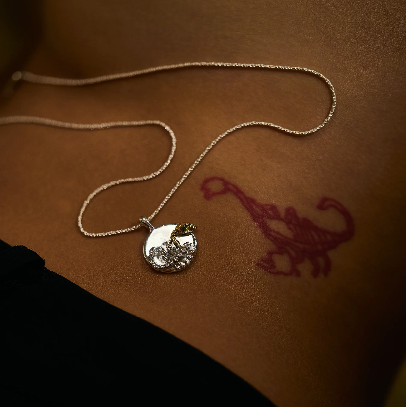 Scorpio Pendant Necklace by Carina Hardy - At Present Jewelry
