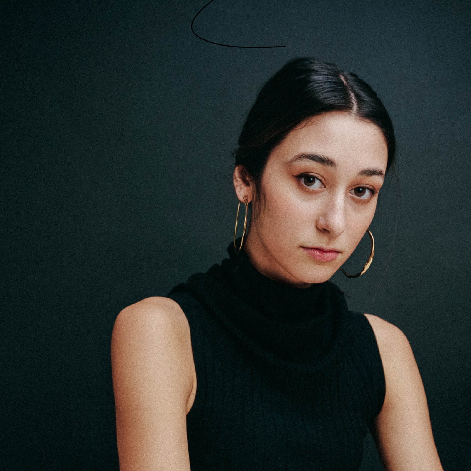 Small Sinew Hoops by Ariana Boussard-Reifel - At Present Jewelry