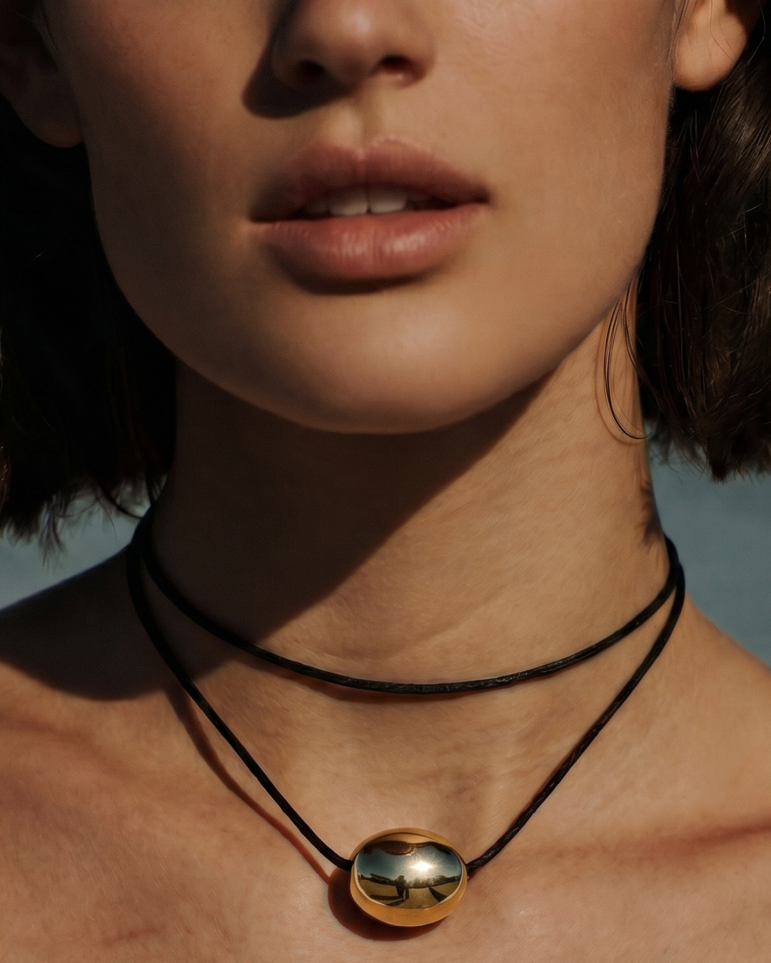Small Ellipse Necklace