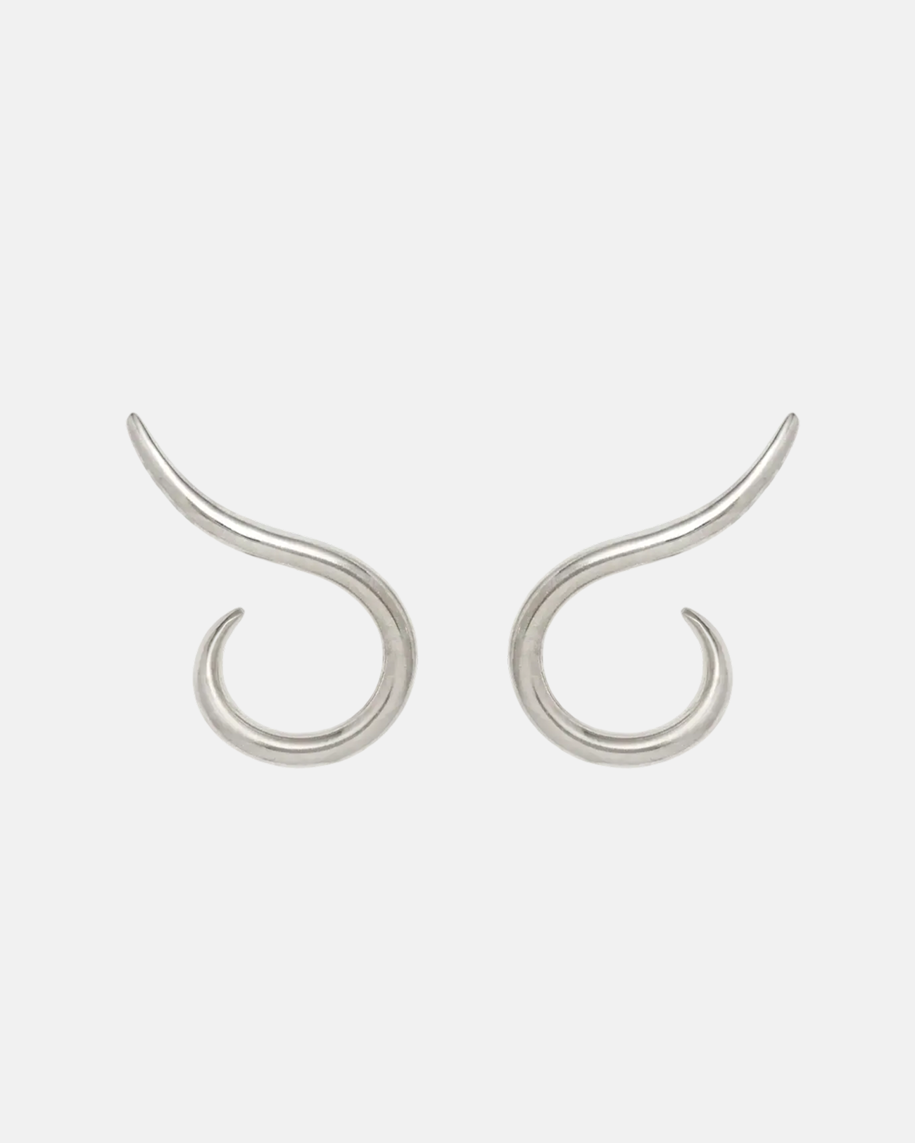 Spindle Earrings in Silver by Lady Grey - At Present Jewelry