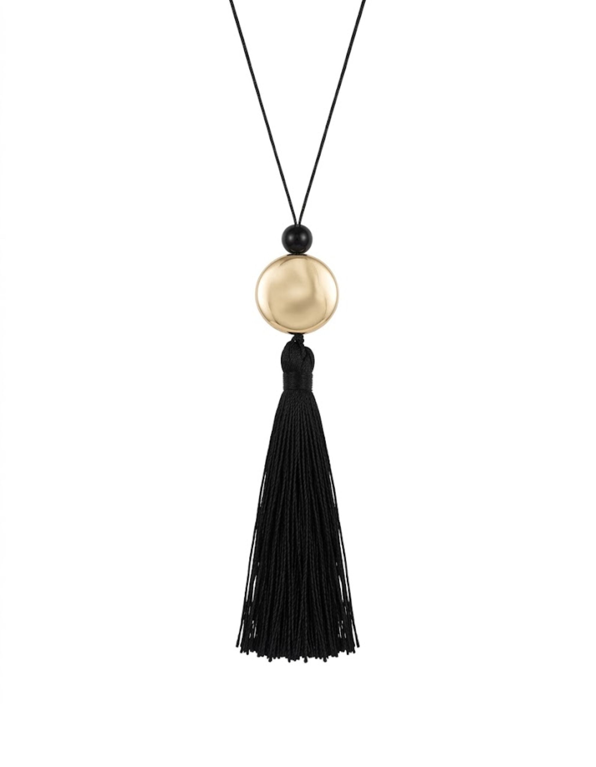 Tassel Cord Necklace 02