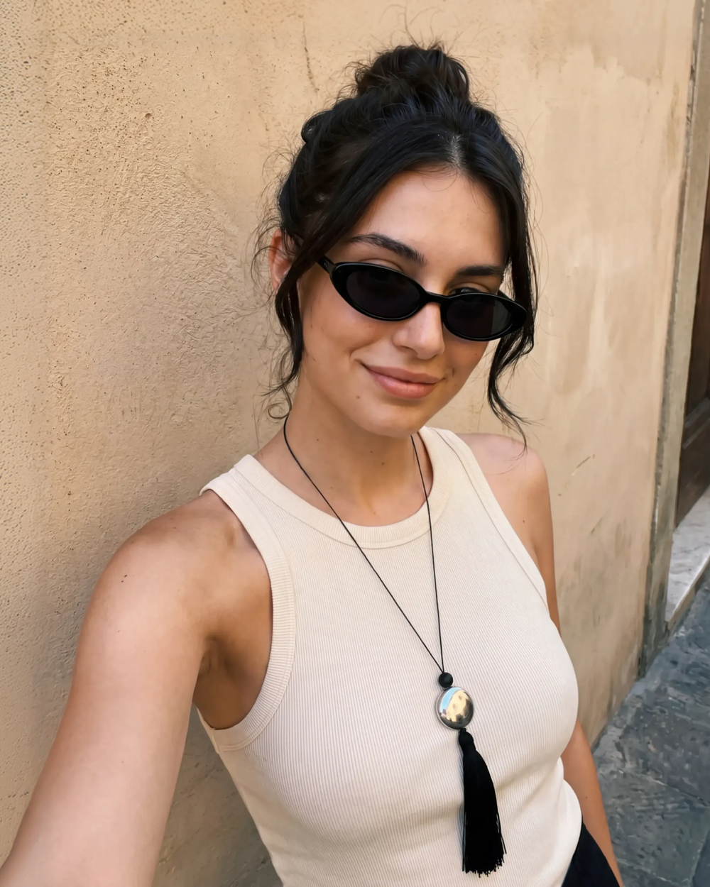 Tassel Cord Necklace 02
