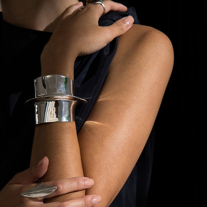 Teton Cuff Bracelet by Ariana Boussard-Reifel - At Present Jewelry