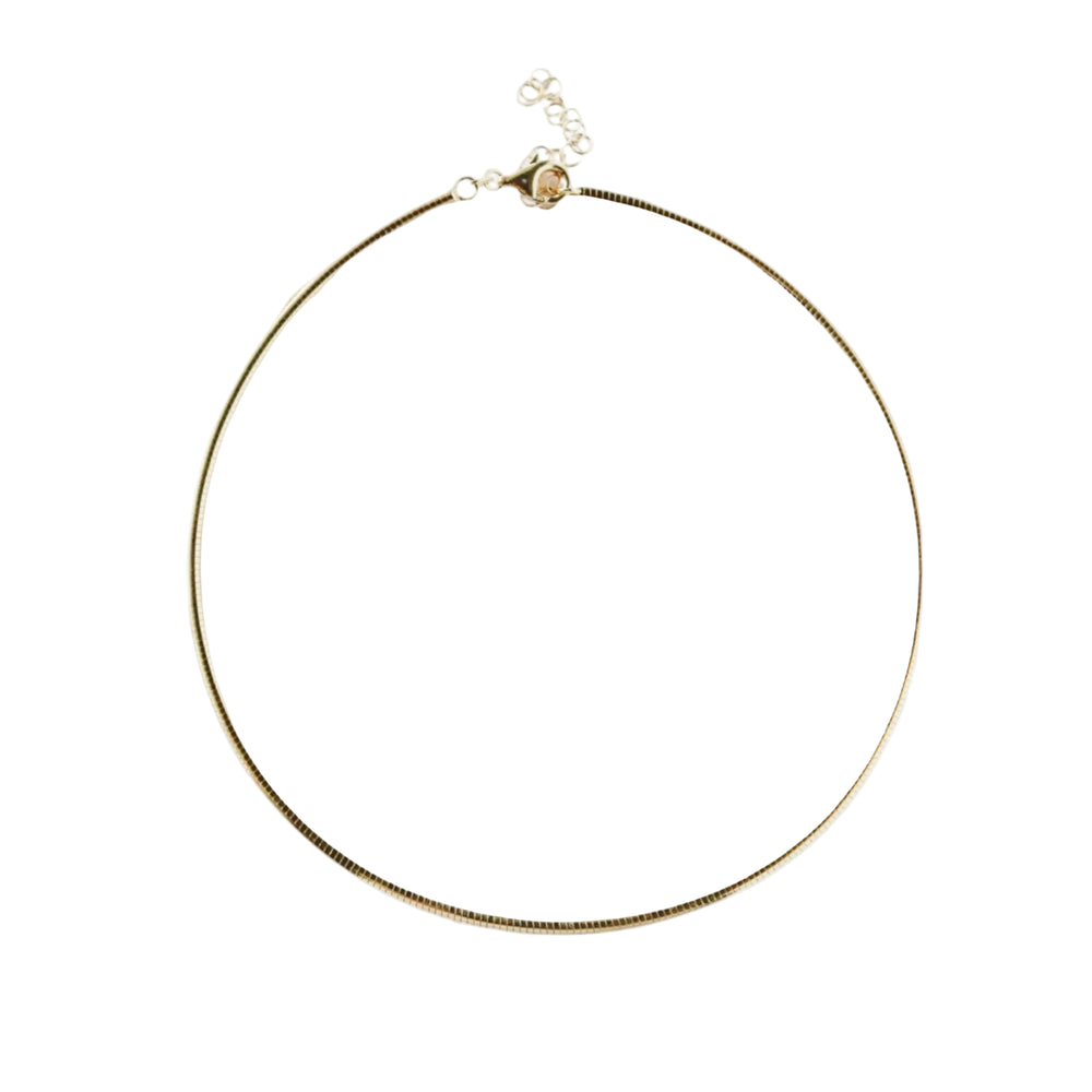 Omega Collar Chain by Rebecca Pinto - At Present Jewelry