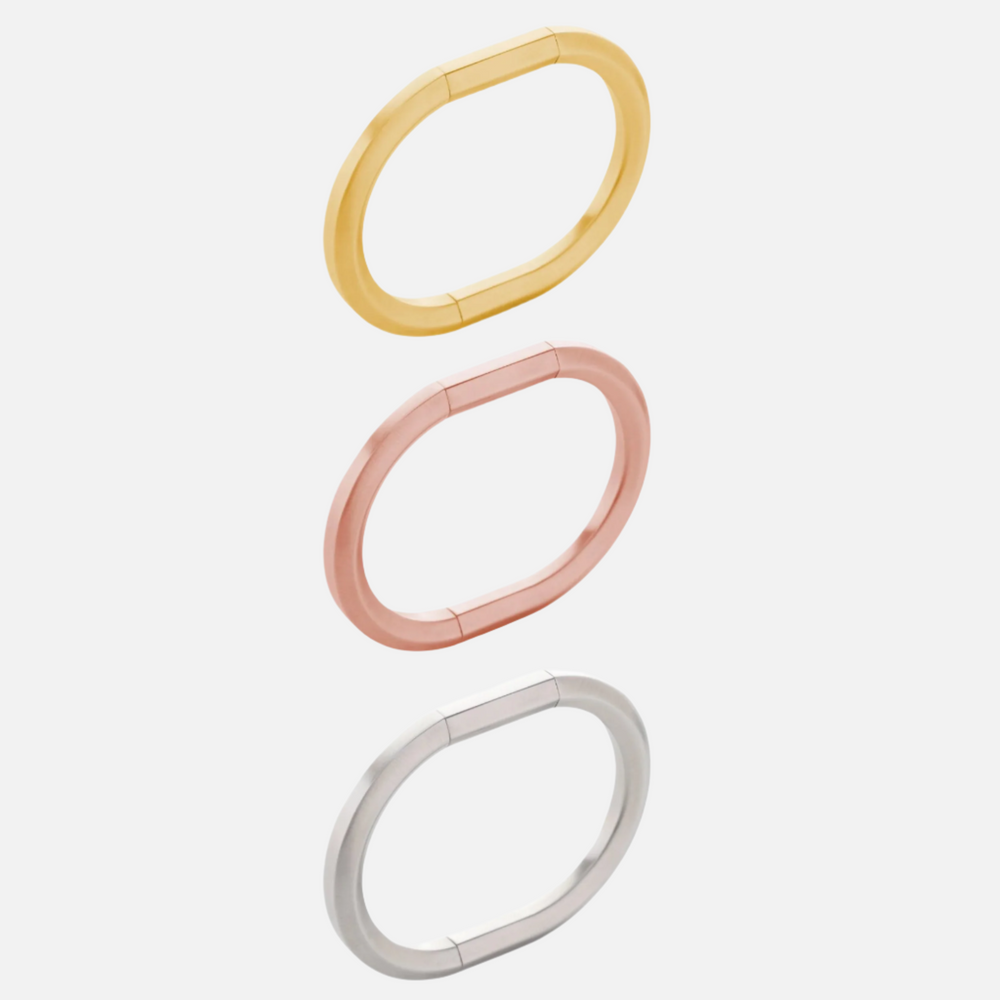 Vault Solid Bracelet by James Banks Design - At Present Jewelry