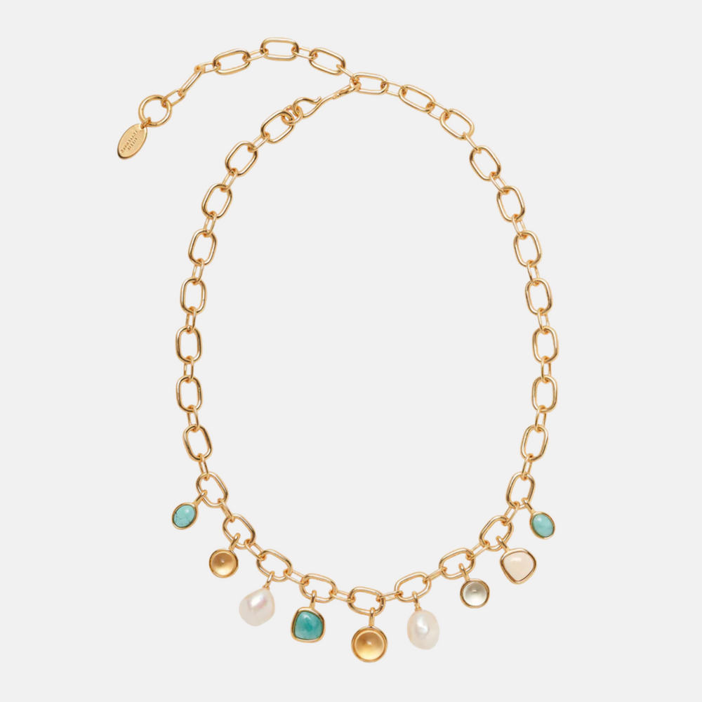 Arabesque Necklace by Lizzie Fortunato - At Present Jewelry