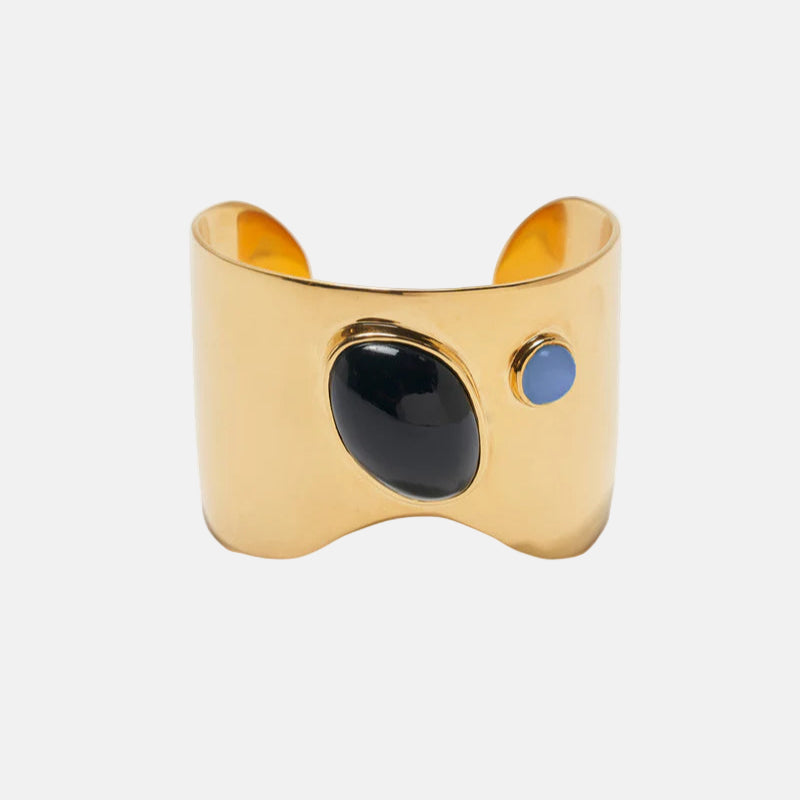 Organic Cuff in Twilight by Lizzie Fortunato - At Present Jewelry