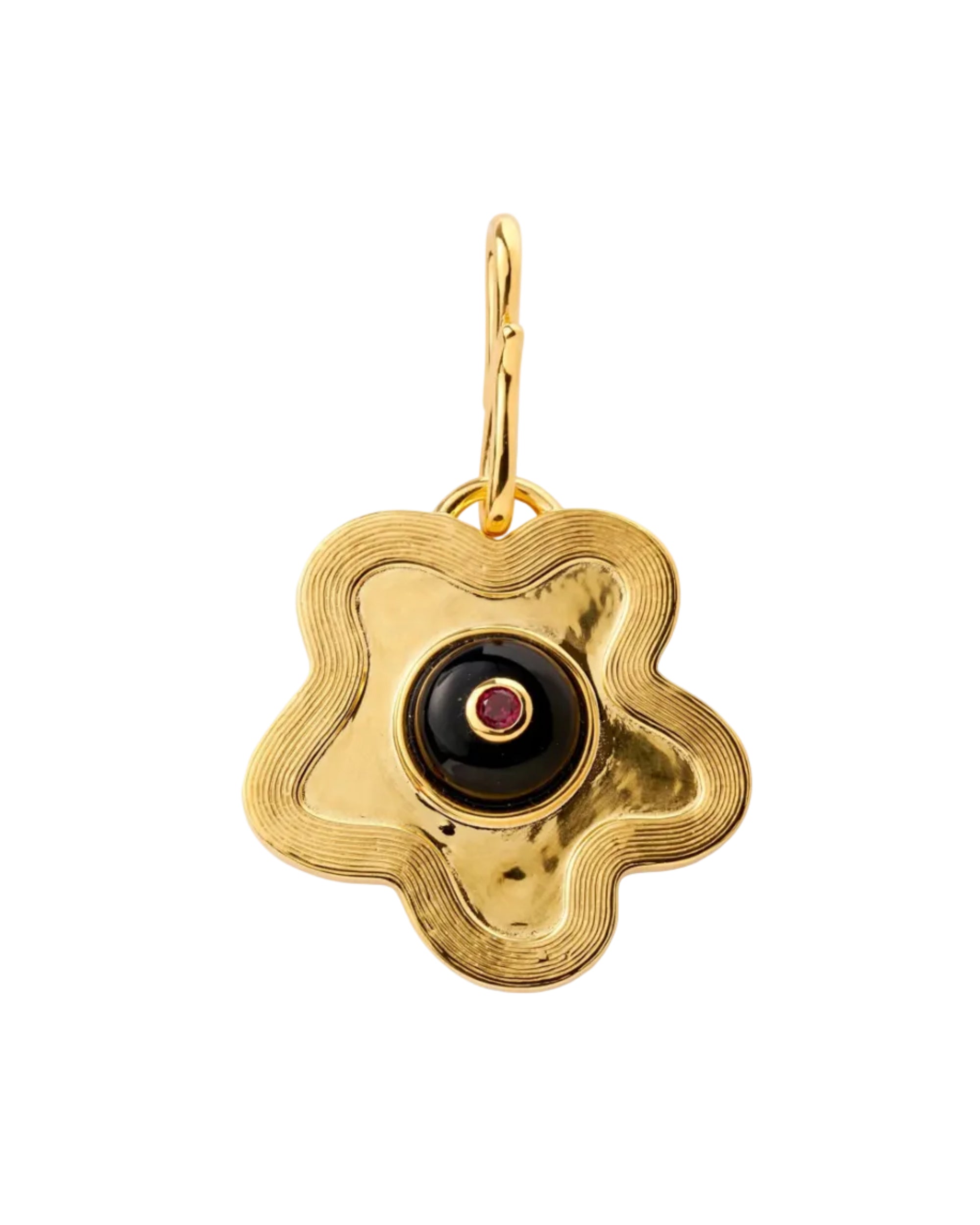 Nana Pendant in Black Daisy by Lizzie Fortunato - At Present Jewelry