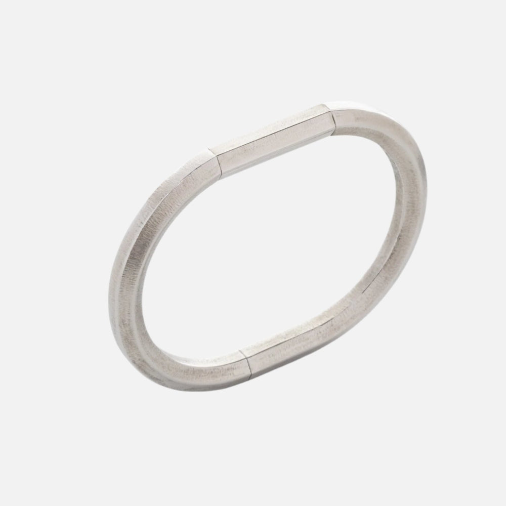 Vault Bracelet Stainless by James Banks Design - At Present Jewelry