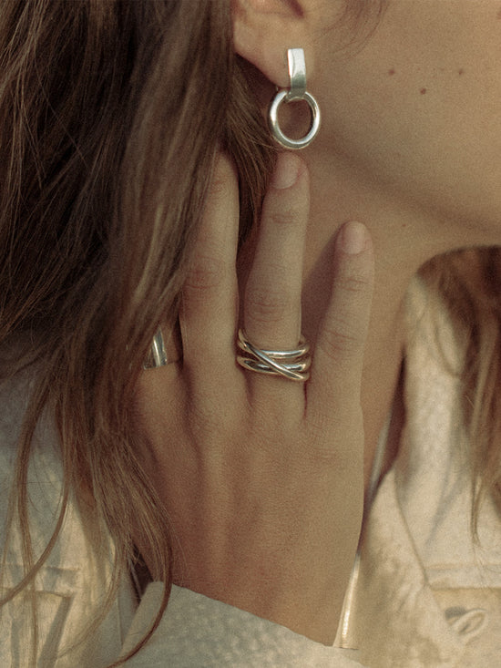 Trois Ring by MM Druck - At Present Jewelry