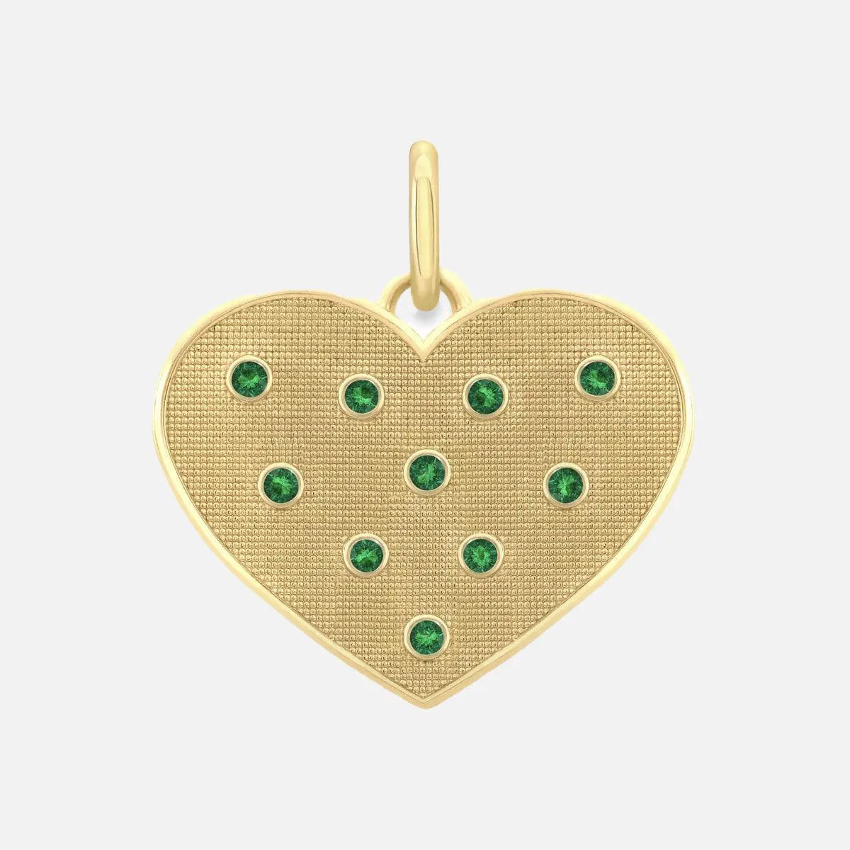 Birthstone Heart Pendant by Alice Pierre - At Present Jewelry