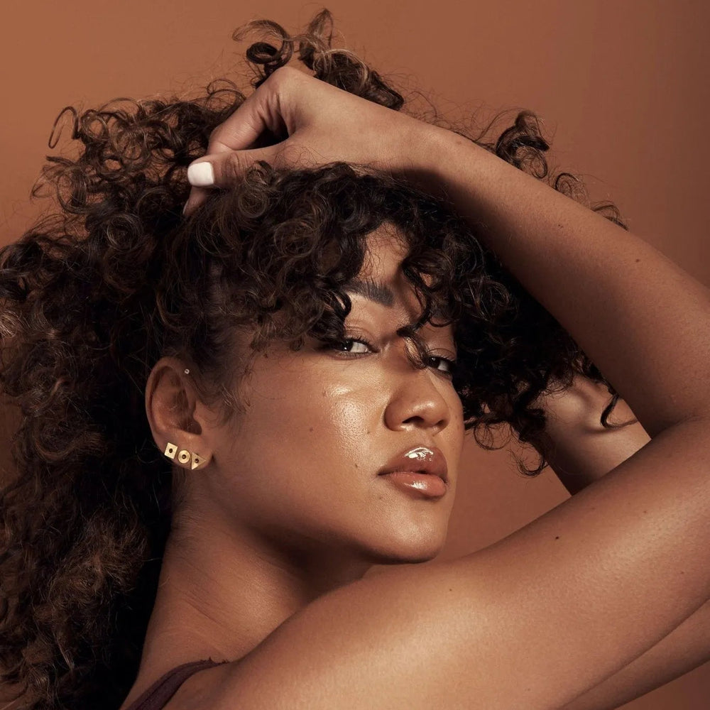 Geo Square Studs by Alice Pierre - At Present Jewelry