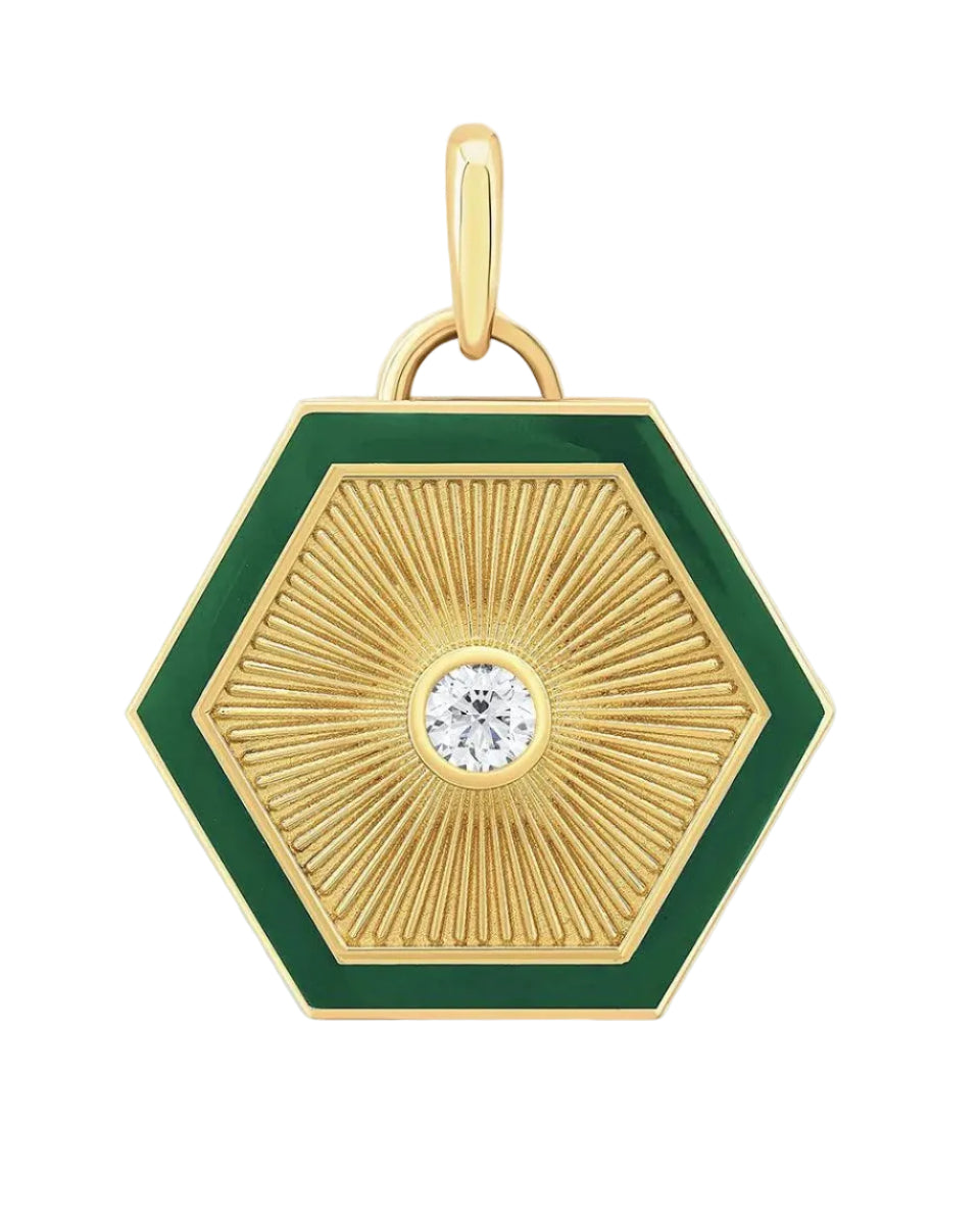 Prism Pendant, Diamond by Alice Pierre - At Present Jewelry