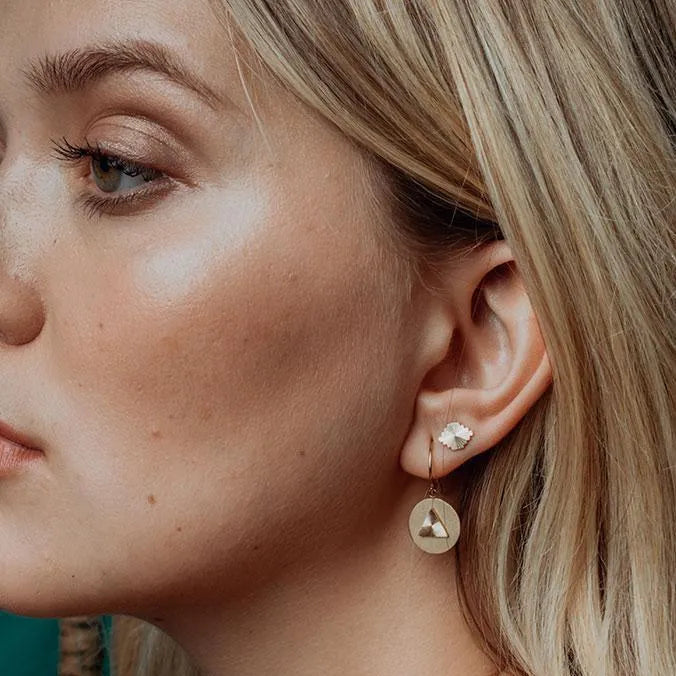 Puzzle Stud Earrings - At Present