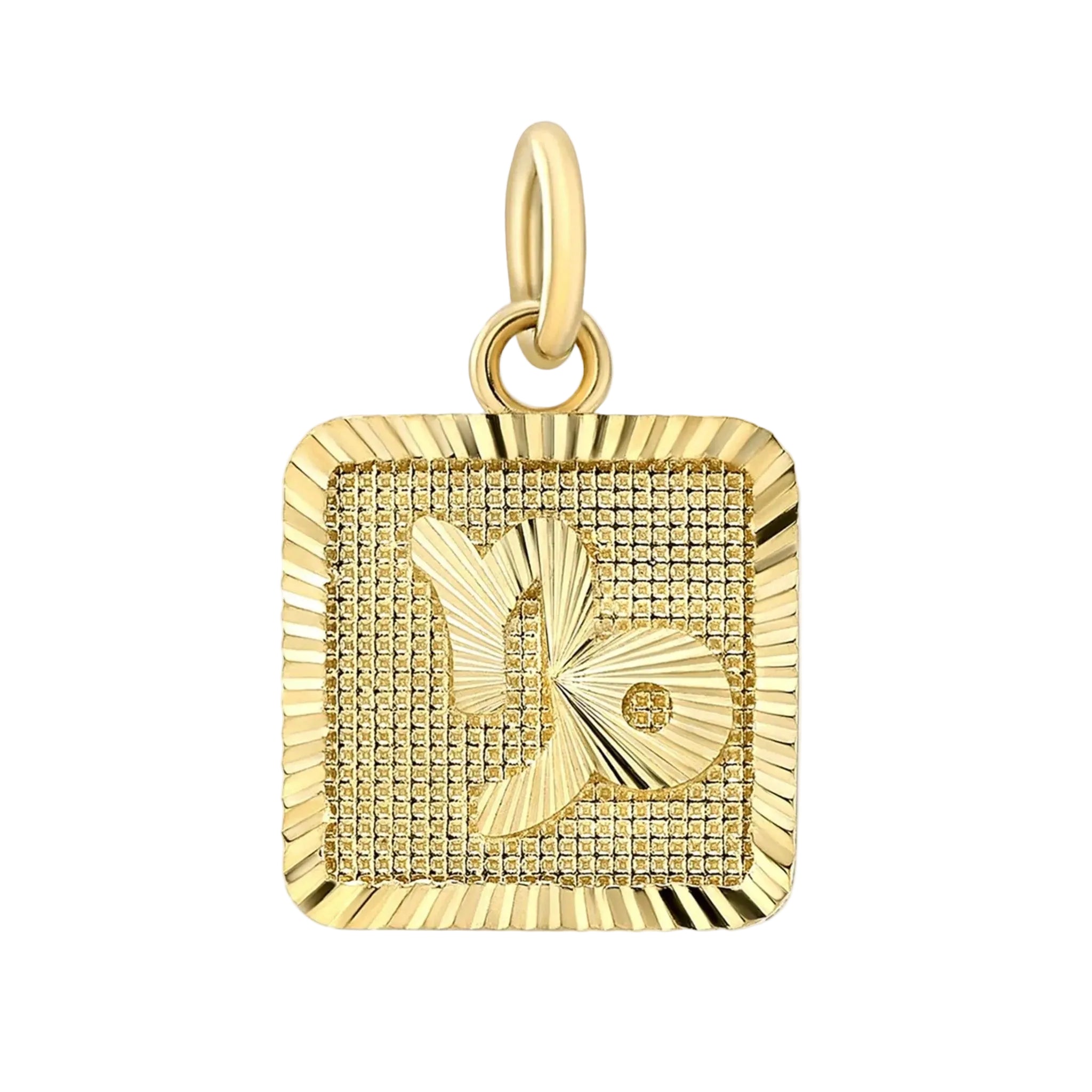 Zodiac Square Pendant by Alice Pierre - At Present Jewelry