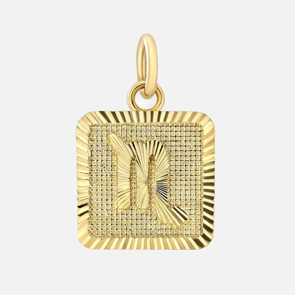 Zodiac Square Pendant by Alice Pierre - At Present Jewelry