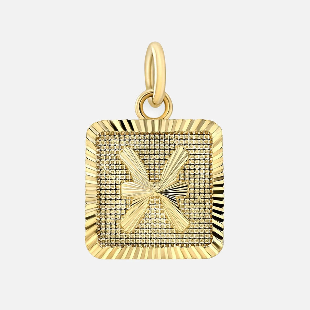 Zodiac Square Pendant by Alice Pierre - At Present Jewelry