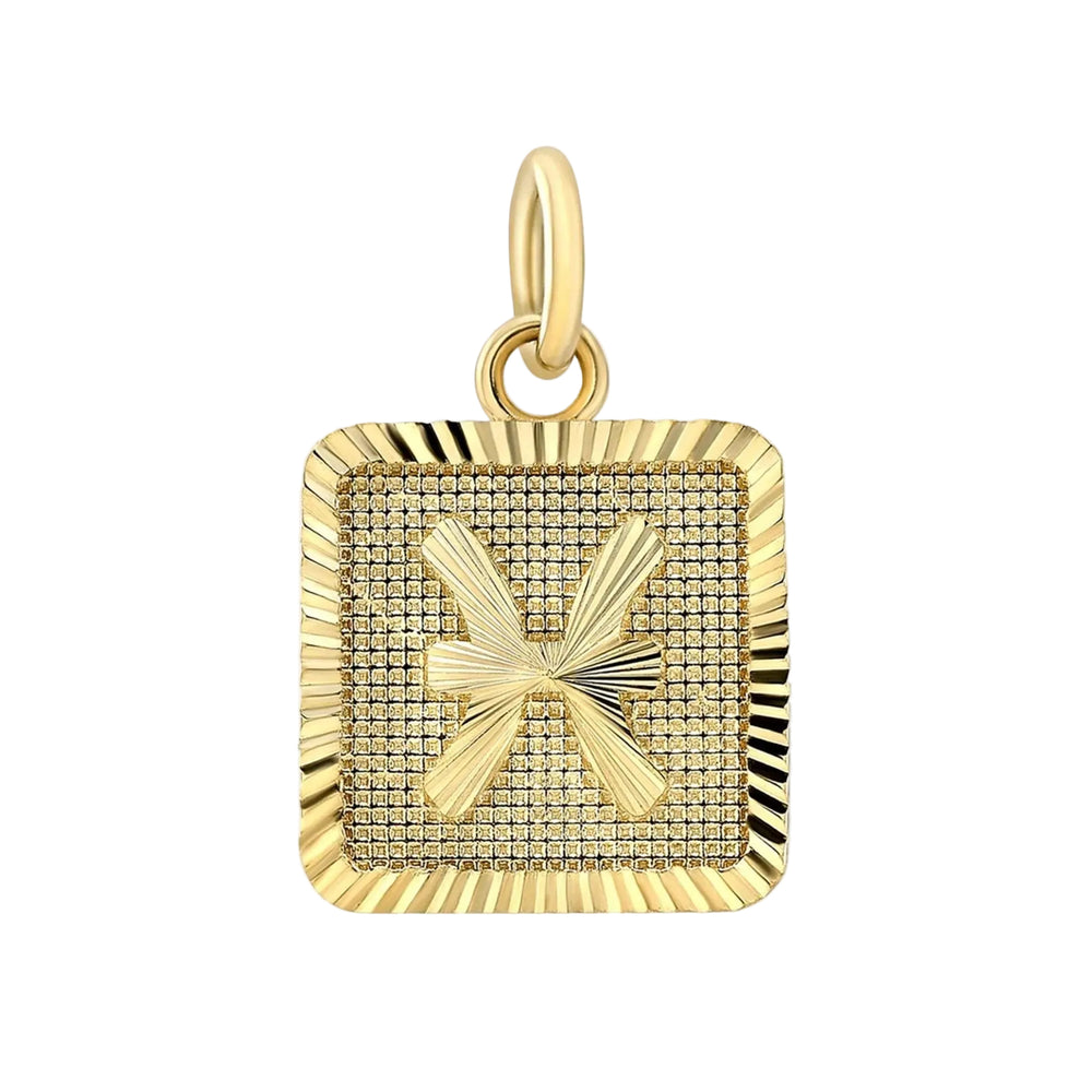 Zodiac Square Pendant by Alice Pierre - At Present Jewelry