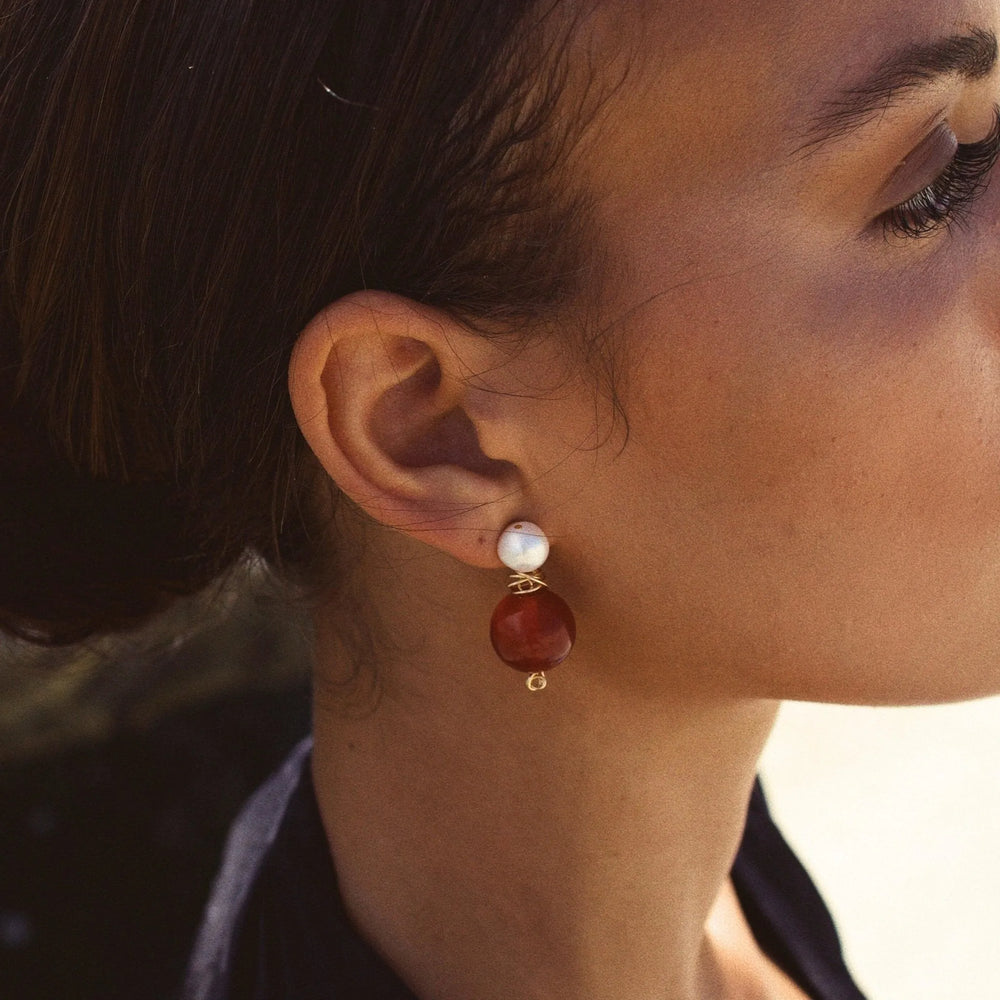 At Dusk Earrings by Anita Berisha - At Present Jewelry