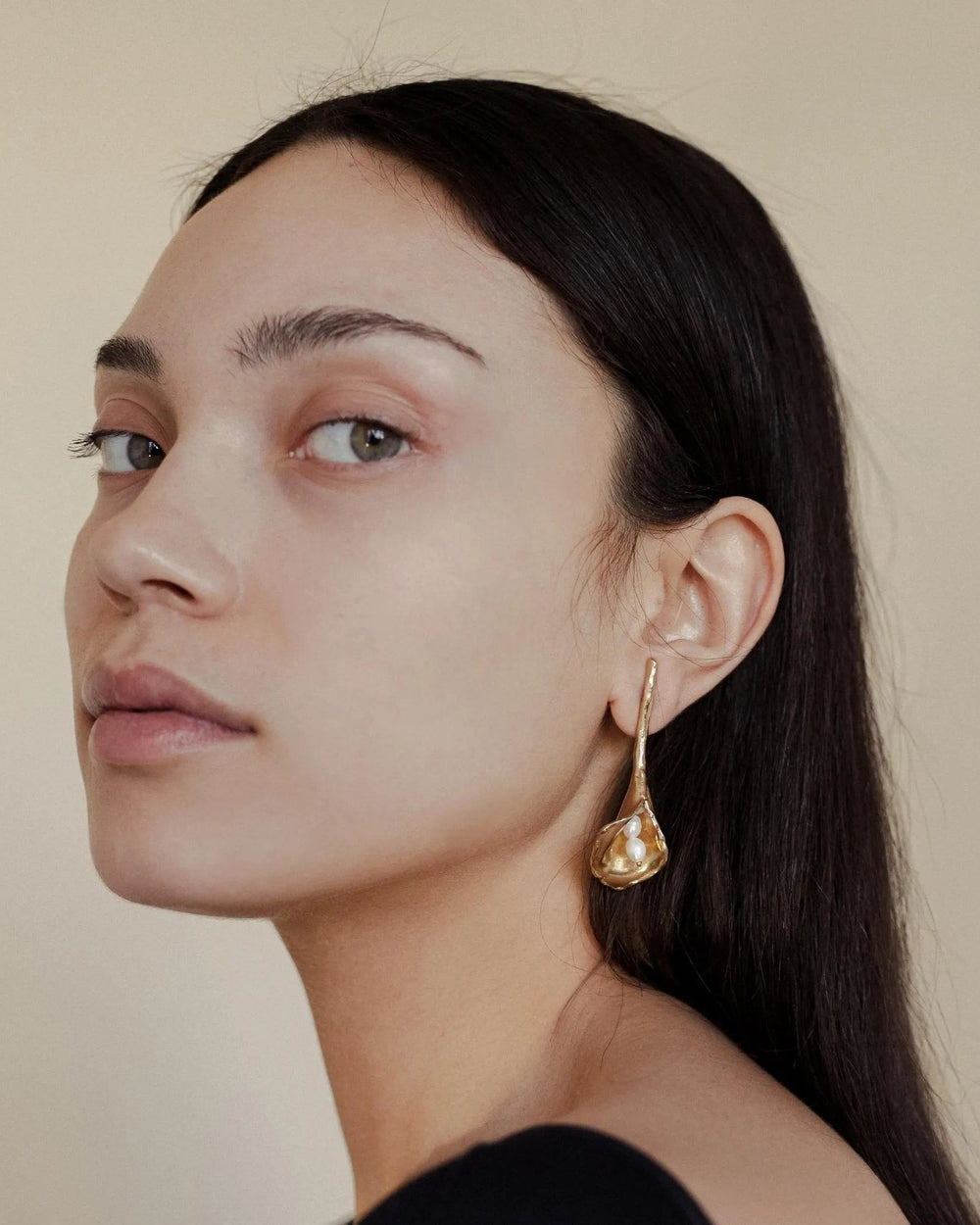 Calla Lily Earrings by Anita Berisha - At Present Jewelry