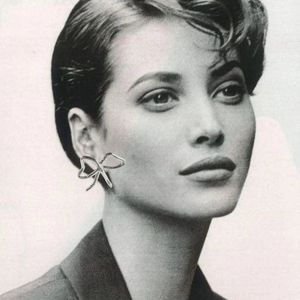 Mini Bows Earrings by Anita Berisha - At Present Jewelry