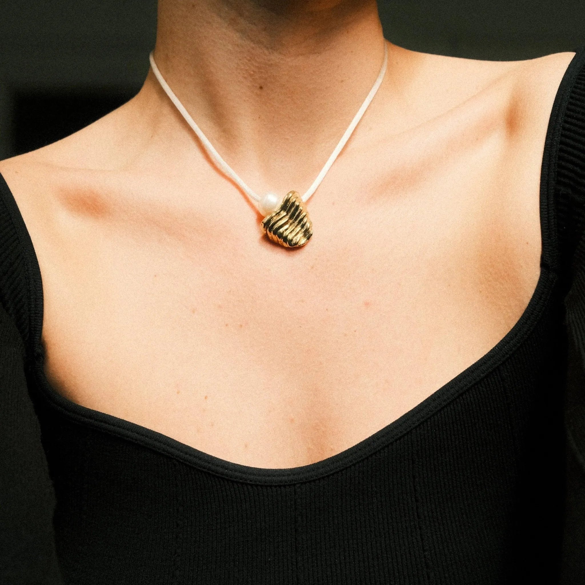 Pearl Formation Pendant by Anita Berisha - At Present Jewelry