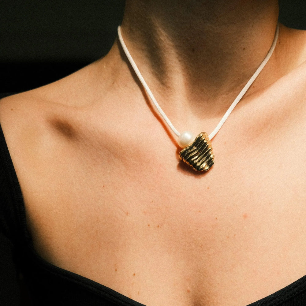 Pearl Formation Pendant by Anita Berisha - At Present Jewelry