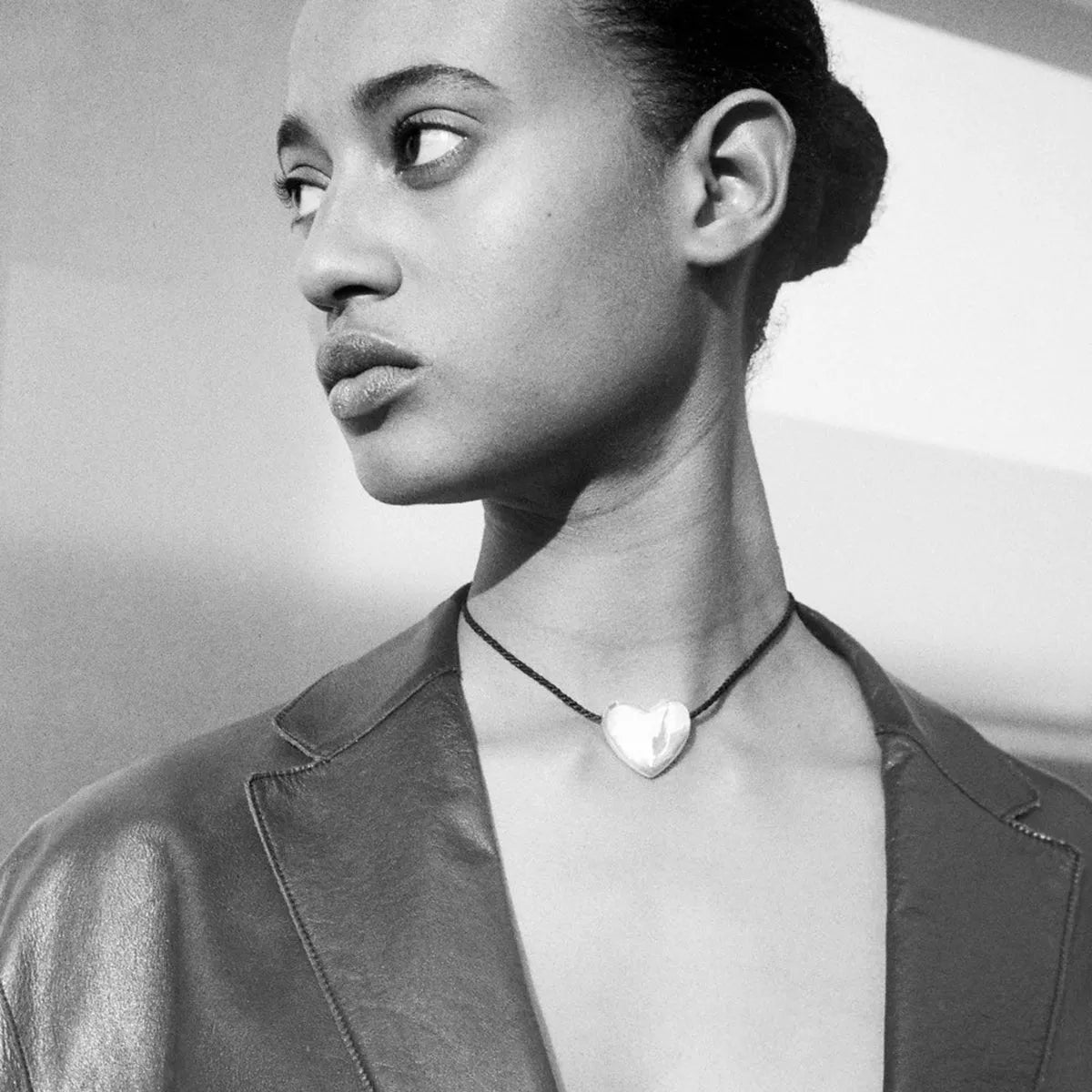 Heart Necklace Large by Annika Inez - At Present Jewelry