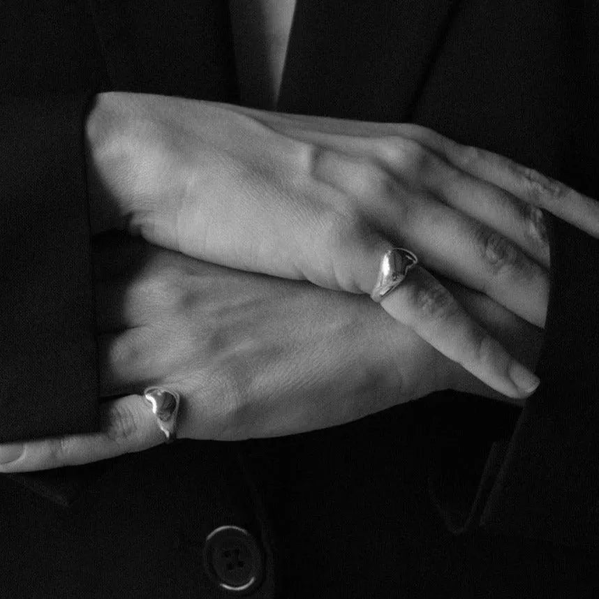 Heart Ring by Annika Inez - At Present Jewelry