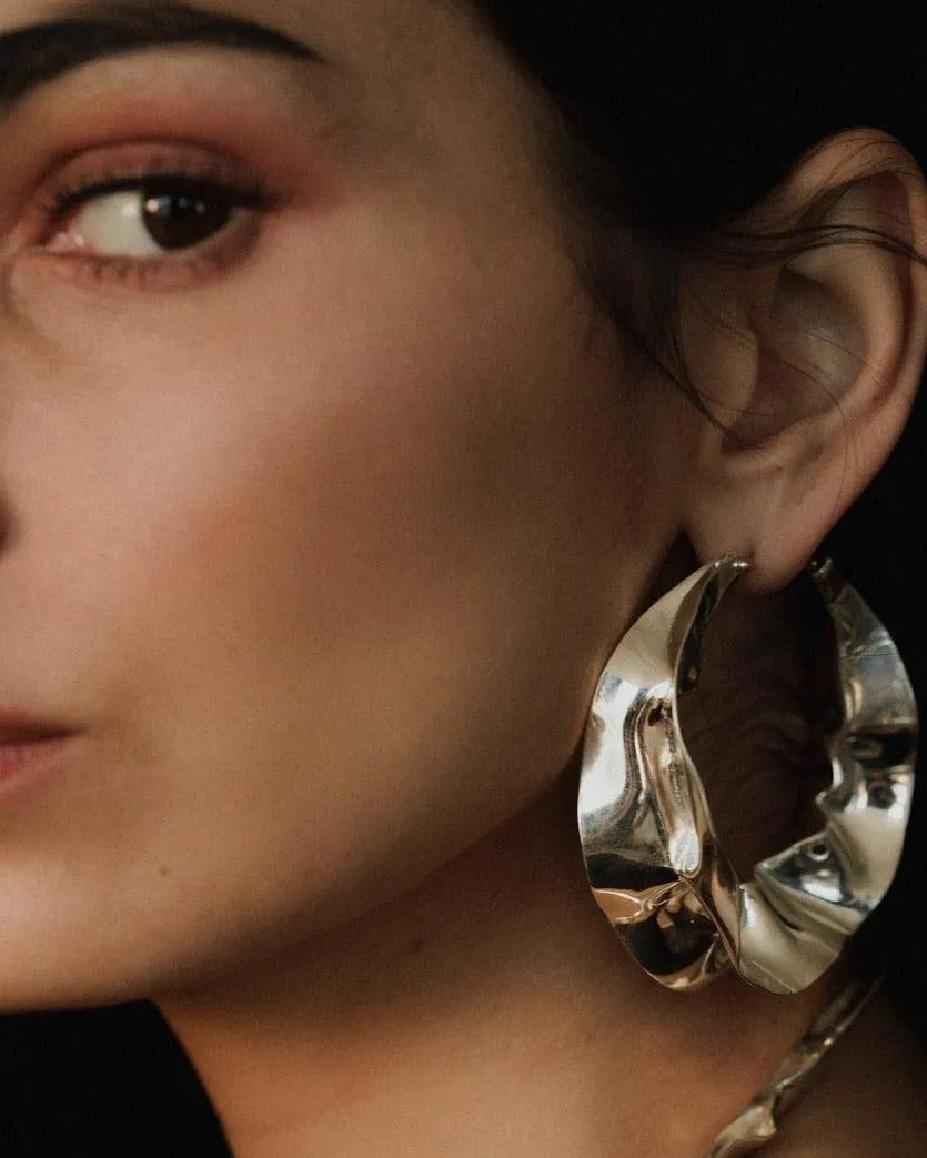 Bellatrix Hoops by Ariana Boussard-Reifel - At Present Jewelry