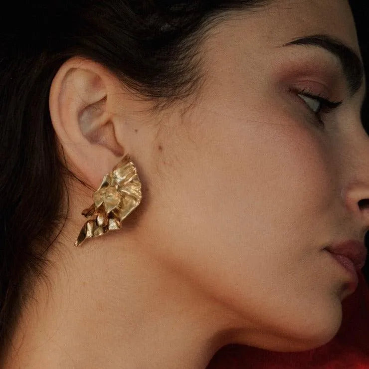 Manus Earrings by Ariana Boussard-Reifel - At Present Jewelry