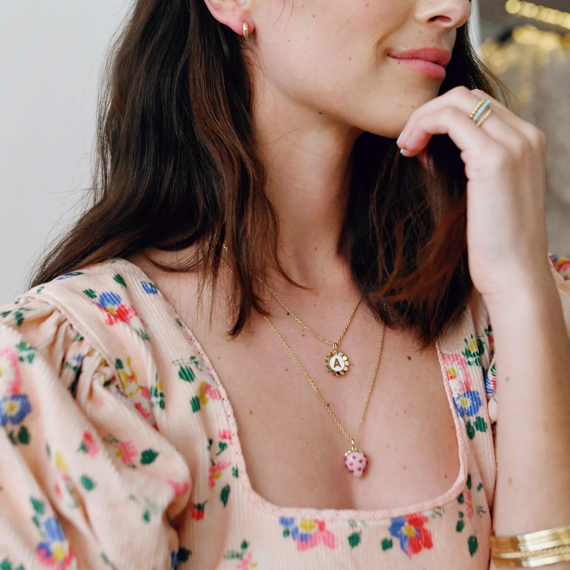 1.5mm Diamond Cut Cable Chain by Ariel Gordon Jewelry - At Present Jewelry