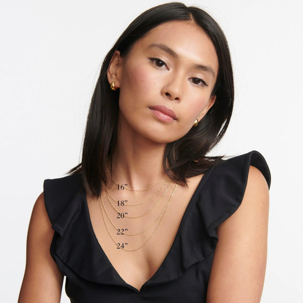 1mm Singapore Foxtail Chain by Ariel Gordon Jewelry - At Present Jewelry