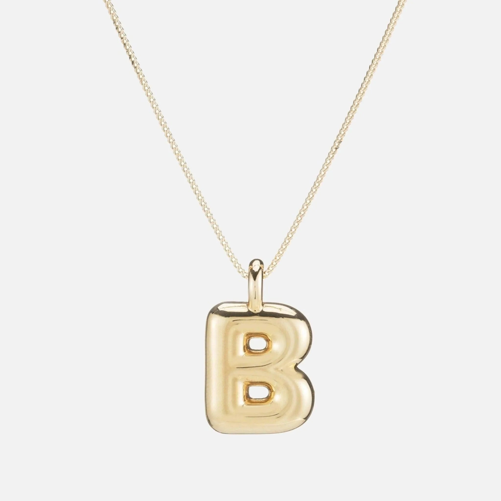 Helium Initial Pendant by Ariel Gordon Jewelry - At Present Jewelry
