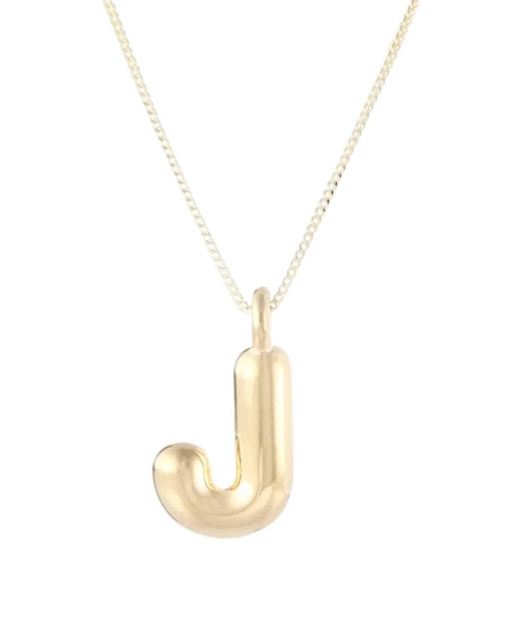 Helium Initial Pendant by Ariel Gordon Jewelry - At Present Jewelry
