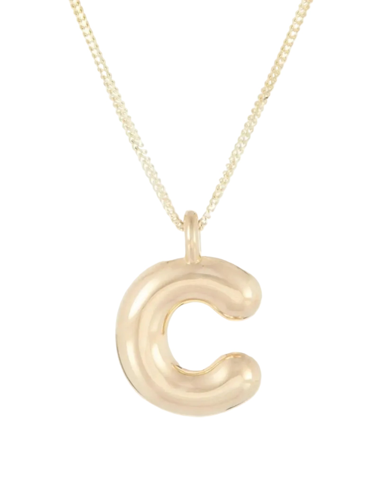 Helium Initial Pendant by Ariel Gordon Jewelry - At Present Jewelry