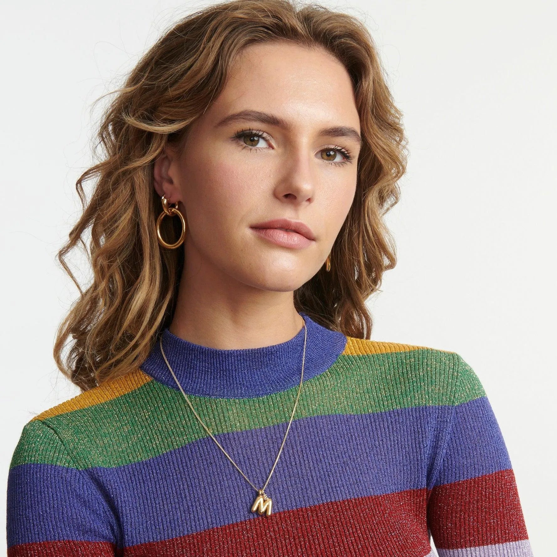 Helium Initial Pendant by Ariel Gordon Jewelry - At Present Jewelry