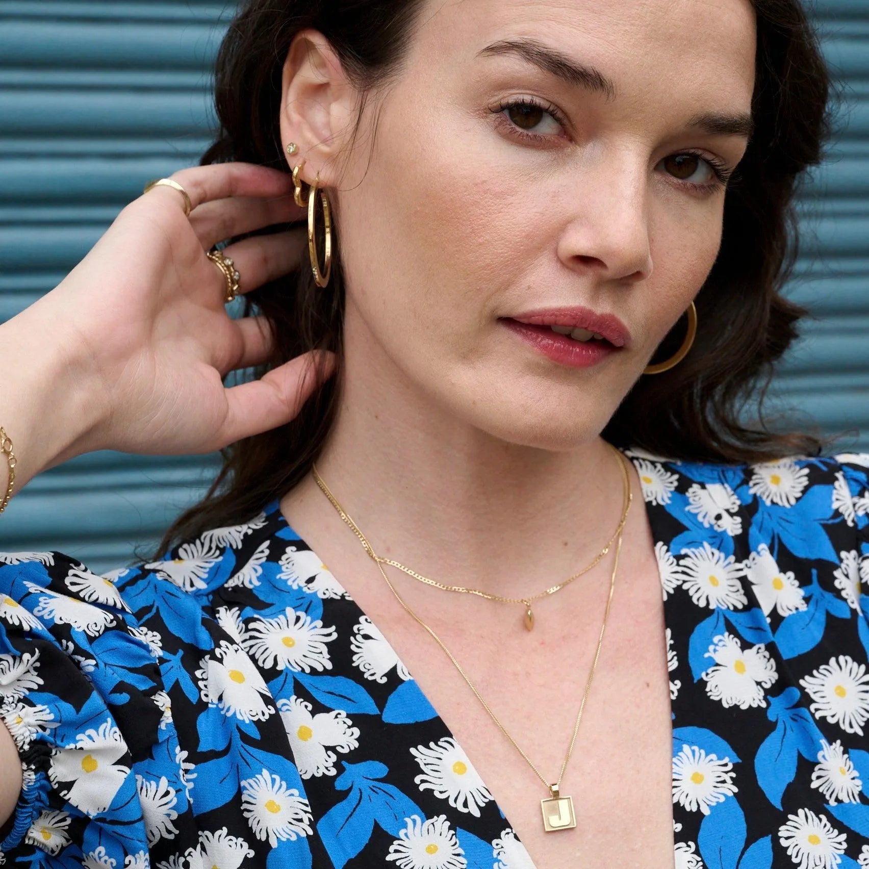 Junior Heart Helium Hoops by Ariel Gordon Jewelry - At Present Jewelry