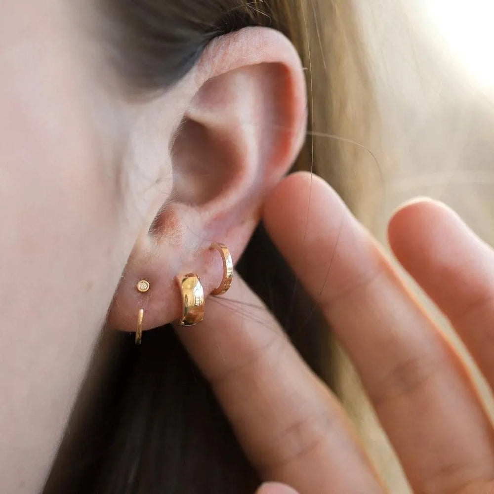 Petite Hoops by Ariel Gordon Jewelry - At Present Jewelry